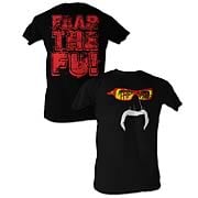 Hulk Hogan Fear the Fu Black T-Shirt